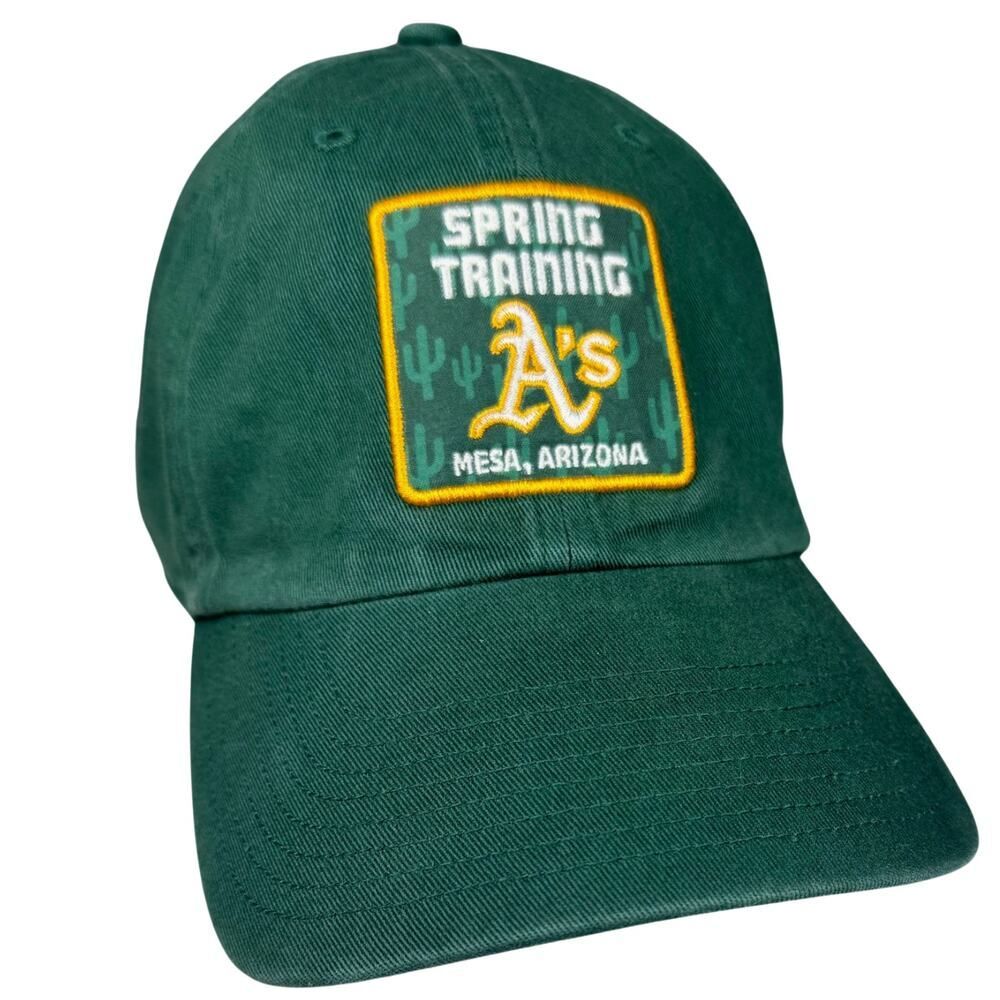 Forty Seven A's Mens Cap Hat Baseball Spring Training Mesa, AZ Green OSFA Retro